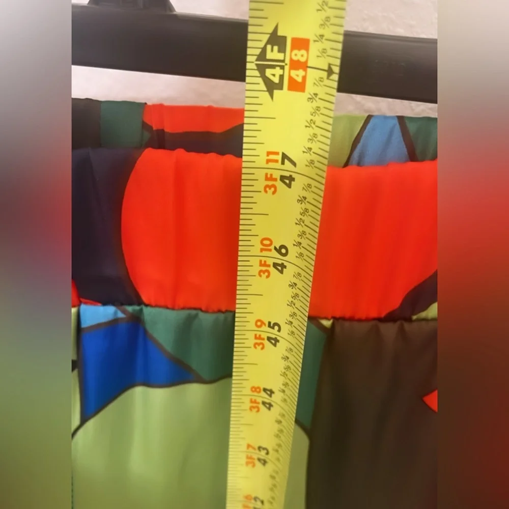 Multicolored geometric pants - Picture 4 of 4